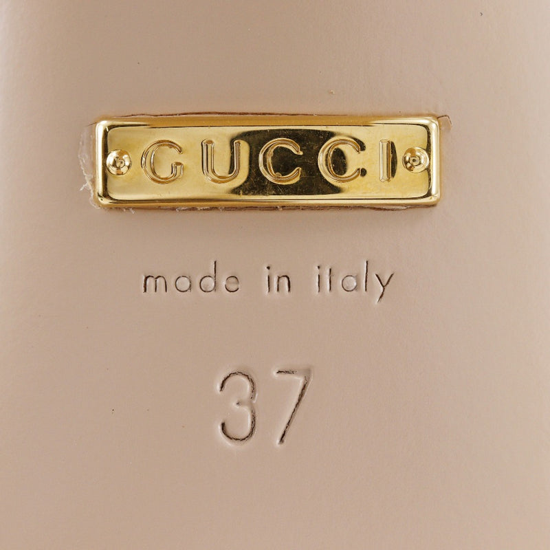 [Gucci] Gucci 
 色带凉鞋 
 GG 601553皮革白/红色丝带女士