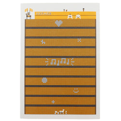 [HERMES] Hermes 
 Foneable notebook Other stationery 
 Tokyo Ginza Maison Limited Paper Orange Open FAUBOURG Notebook_A Rank