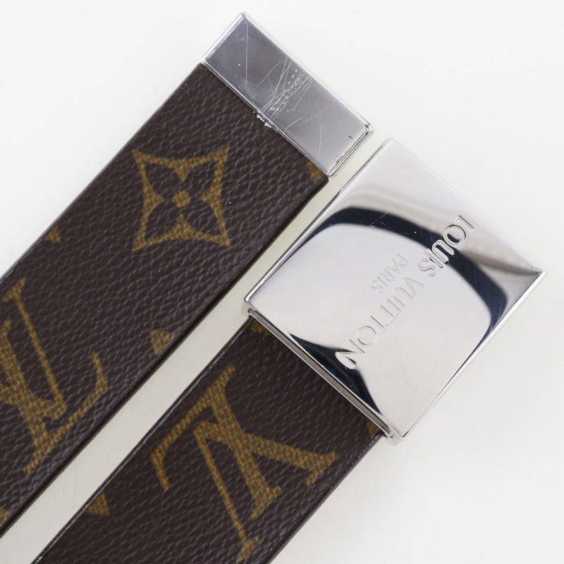 [Louis Vuitton]LOUIS VUITTON
 Ceinture・ Cinturón de cuidado 
 M6801 Monogram Canvas Tea LB0044 grabado Ceinture Carre Men's