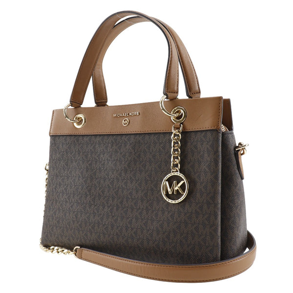 [Michael Kors] Michael Course 
 Sac à main Susan 
 2WAY épaule 30F1GUSS2B PVC THE DIAGEAL HESTSCAPE 2WAY A5 Fixer Susan Ladies A