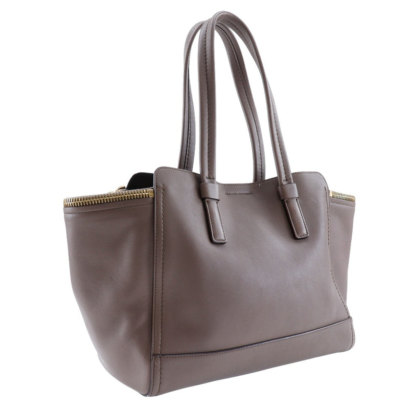 [Salvatore Ferragamo] Salvatore Ferragamo 
 Gancini Tote Bag
 DY-21-D993 Calfskin Brown Shoulder handbag A5 magnet type GANCINI Ladies