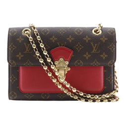 [Louis Vuitton]LOUIS VUITTON
 Victoar Shoulder Bag
 ChainShoulder M41731 Monogram Canvas Three Brown AH1168 Diagonal stamped shoulder SnapLock VICTOIRE Ladies A Rank