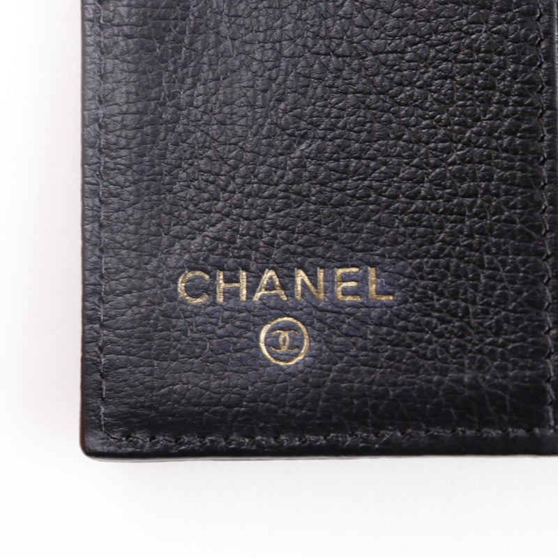 [Chanel] Chanel 
 COCOMARK CLÉ 
 Calf Black Snap Button Coco Mark Mesdames