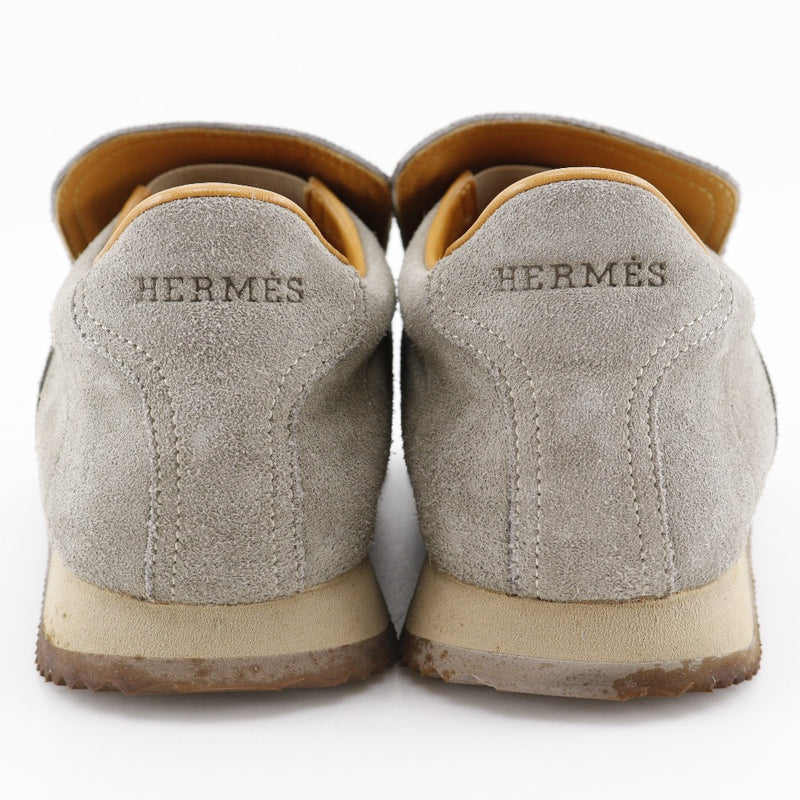 [Hermes] Hermes 
 Turbo Slip -on 
 Swede Grey Turbo Men's