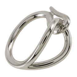 [Hermes] Hermes 
 Anillo de bufanda jumbo 
 Metal Silver Jumbo Ladies A Rank