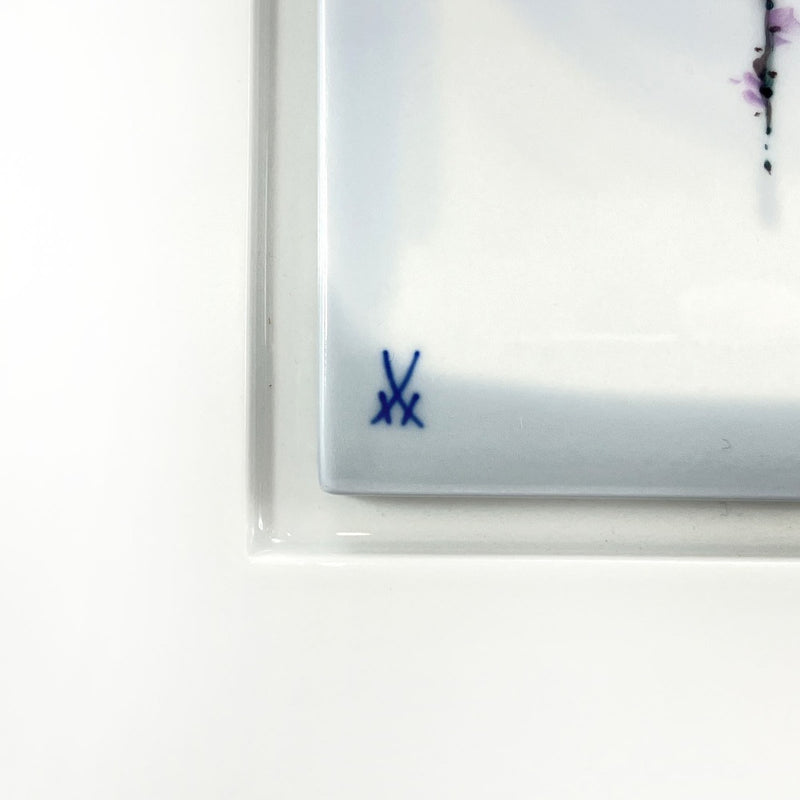 [Meissen] Meissen Meissen 플라크 [달과 벚꽃] 액자