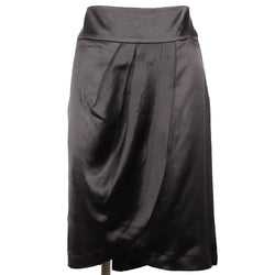 【CHANEL】シャネル
 ラップスカート スカート
 ココマーク P28960V02919 シルク 06A刻印 Wrap skirt レディースAランク