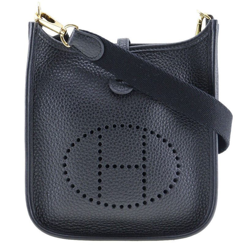 Hermes black shoulder bag sale