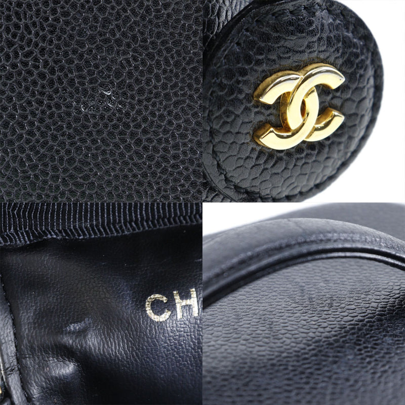 CHANEL】シャネル バニティ ハンドバッグ ココマーク キャビア