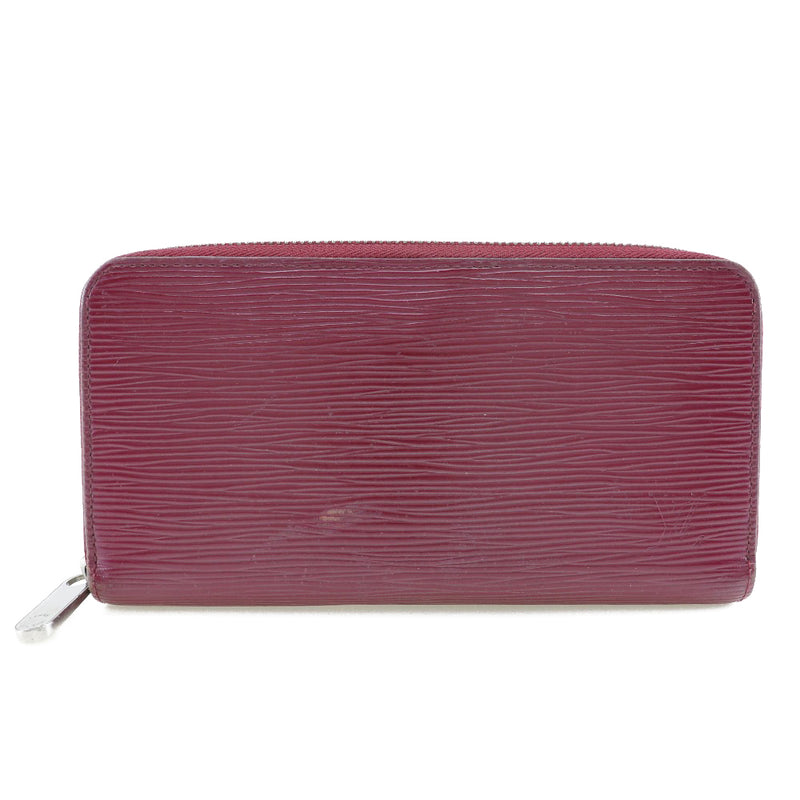 [루이비통]LOUIS VUITTON ZIPPY WALLET LONG WALLET EPI 가죽 레드 MI1106 스탬프 지퍼 지저분 지갑 여성