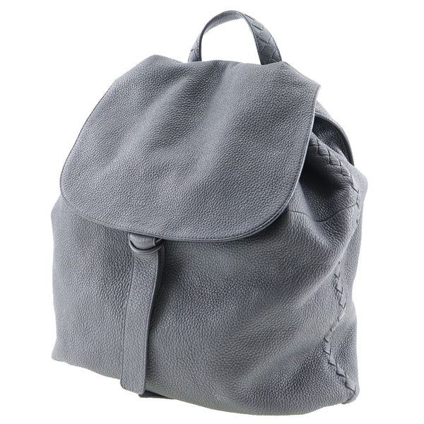 [BOTTEGAVENETA] Bottega Veneta 
 Intrechart backpack daypack 
 Calf Gray shoulder handbag 2WAY belt bracket Intrecciato unisex