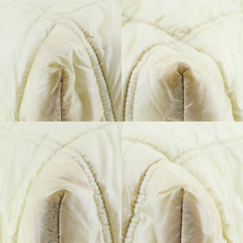 [BOTTEGAVENETA] Bottega Veneta 
 Spinnaker tote bag 
 Intrecchart Nylon Gold Beige shoulder handbag A4 fastener SPINNAKER Ladies B-Rank