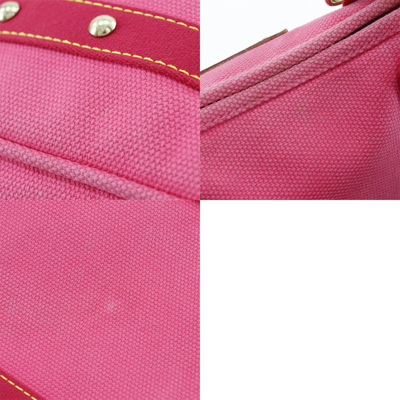 [Louis Vuitton]路易威登 
 安提瓜手提袋 
 河马MM M40085帆布玫瑰粉红色SP1025邮票肩部手袋A4紧固件Antigua女士