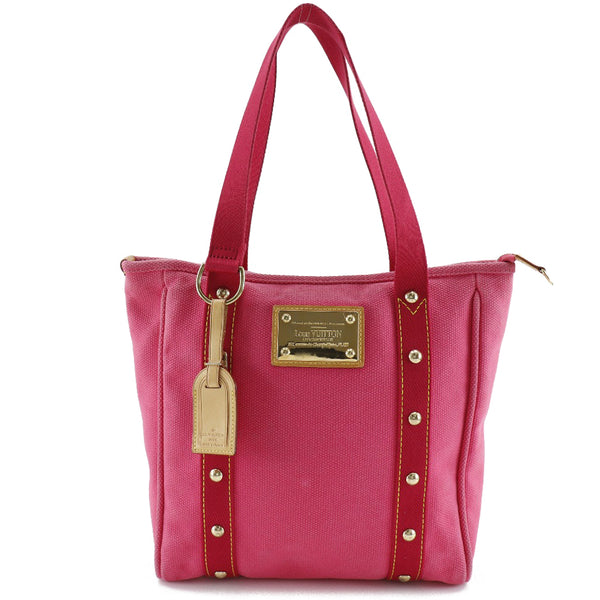 [Louis Vuitton] Louis Vuitton 
 Bolsa antigua 
 Hippo MM M40085 lienzo de color rosa rosa sp1025 handal de hombro de sello A4 Sujete Antigua Damas