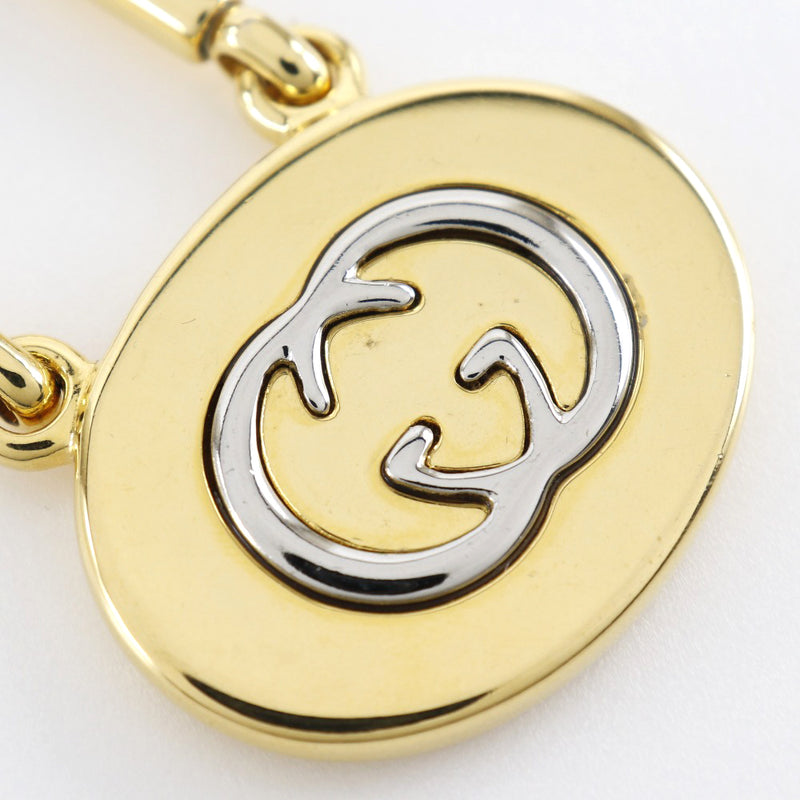 [GUCCI] Gucci 
 Interlocking G key chain 
 Keyling Vintage Gold Interlocking G Unisex