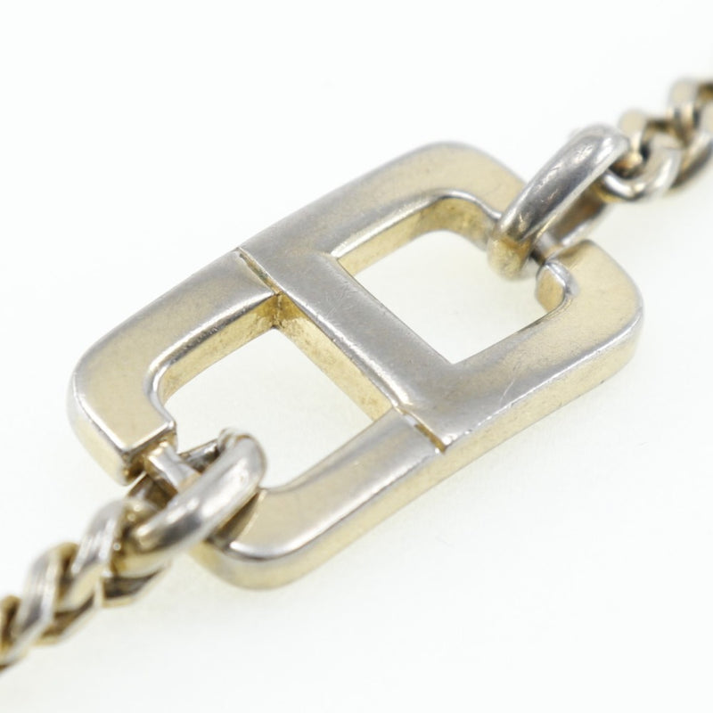[Dior] Christian Dior 
 Pulsera del logotipo de CD 
 Revestimiento de oro de aproximadamente 11.8g Logotipo de CD Damas