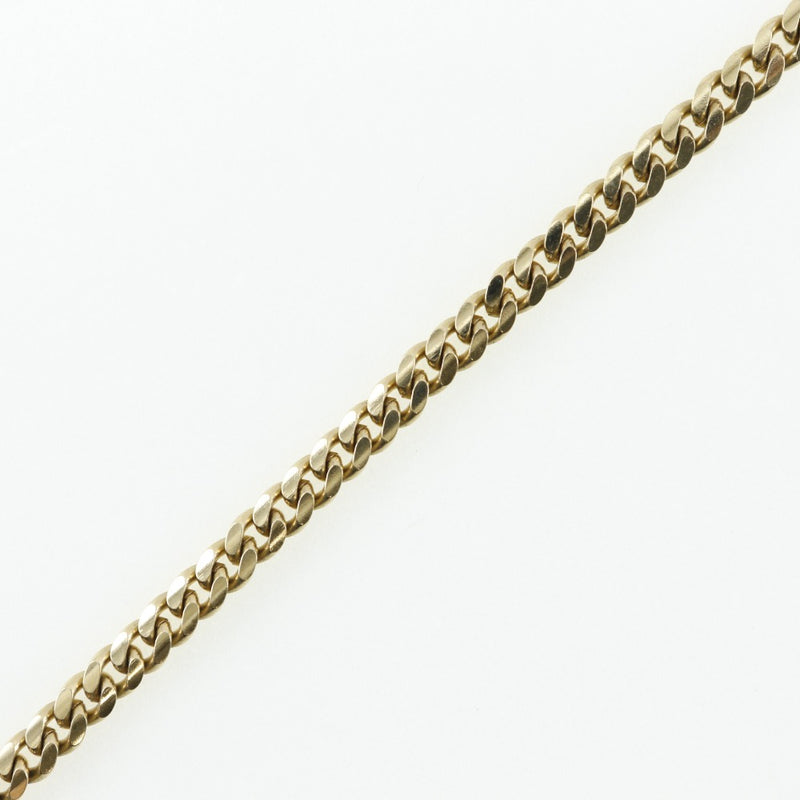 [Dior] Christian Dior 
 collar 
 Kihei Kin-Plating x diamante de diario de control de aproximadamente 14.2g Damas A-Rank