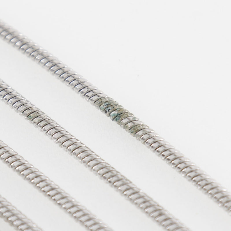 [Dior] Dior Trotter Choker de 5 filas de metal Silver aprox. 56.8g Trotter Women's