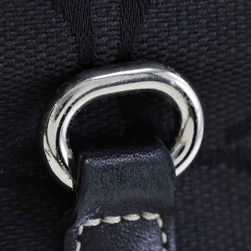 [Coach] Coach 
 Signature Clip Hobo Shoulder Bag 
 6091 Canvas Black Shoulder A5 Open Signature Clip Hobo Ladies