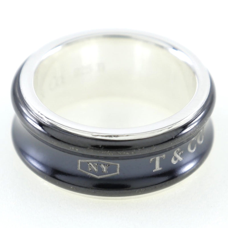[Tiffany＆Co。]蒂法尼 
 1837戒指 /戒指 
 银925 x钛1837女士