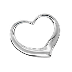 [Tiffany＆Co。]蒂法尼 
 开放心脏吊坠上衣 
 银925大约10.3克开放心女士