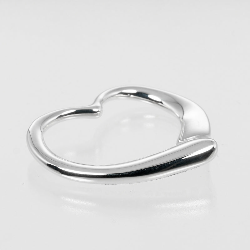 【TIFFANY&Co.】ティファニー
 オープンハート ペンダントトップ
 シルバー925 約10.3g Open heart レディースAランク