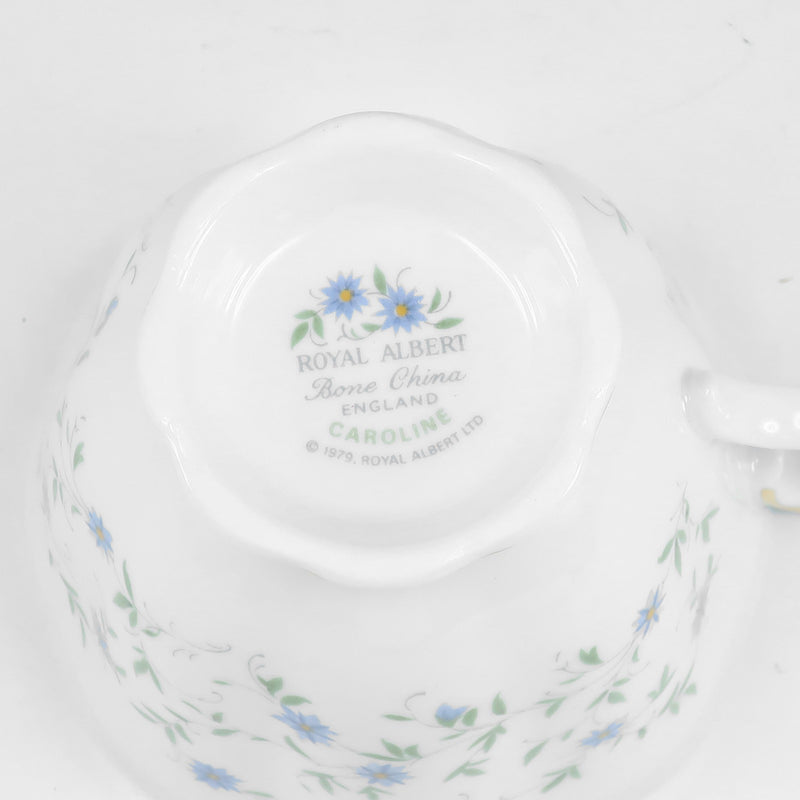 [Royal Albert] Royal Albert 
 Caroline tableware 
 Cup & Saucer x 6 CAROLINE_A Rank