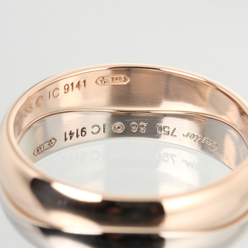 CARTIER】カルティエ ラブミー 2連 16号 リング・指輪 7.36g K18