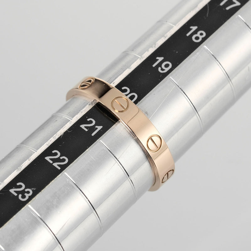 Cartier ミニラブリング 20号 CARTIER】カルティエ ミニラブ ウェディング 20号 リング・指輪 3.66g