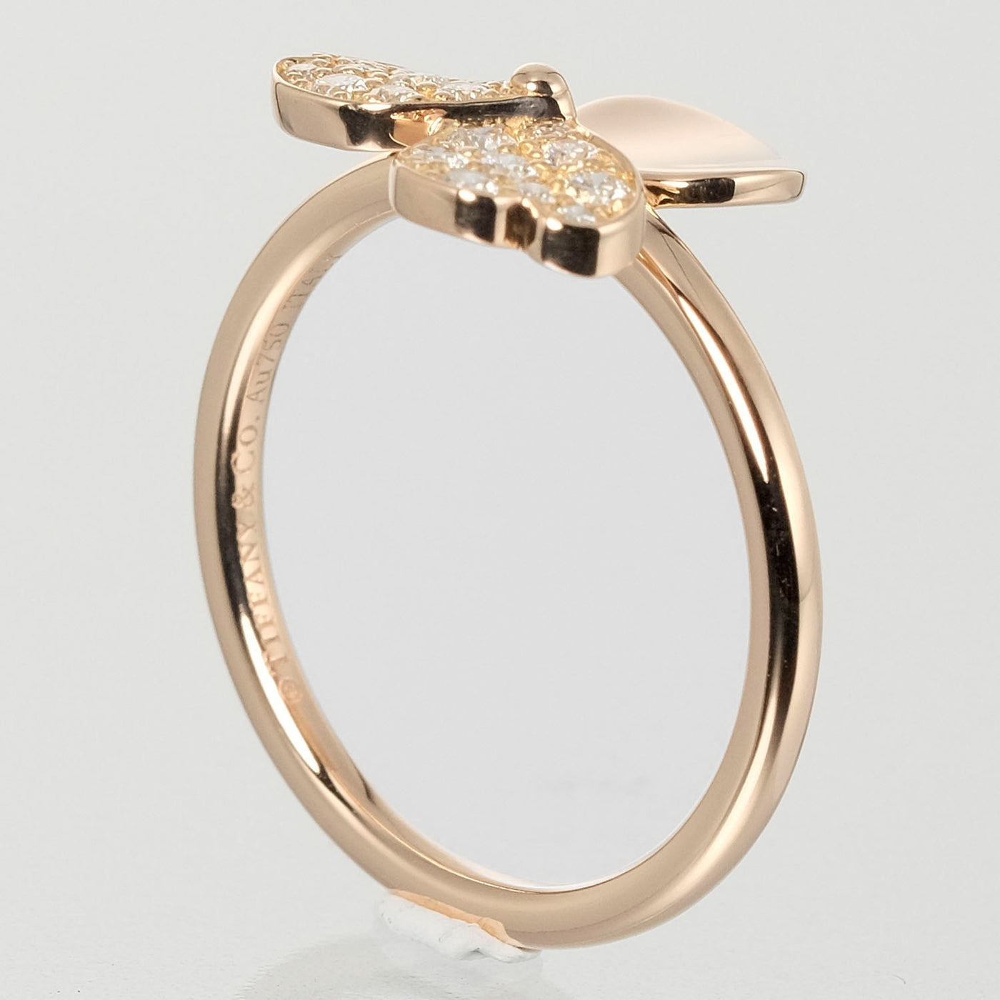 TIFFANY&Co.】ティファニー ペーパーフラワー 9号 リング・指輪 2.74g