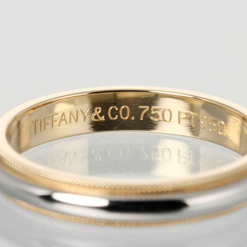 TIFFANY&Co.】ティファニー ミルグレイン バンド 19号 リング・指輪 