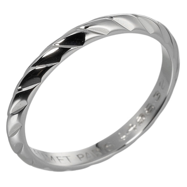 [CHAUMET] Shome 
 Torchard Marriage No. 9.5 Ring / Ring 
 PT950 Platinum about 2.75g TORSADE MARRIAGE Ladies A Rank