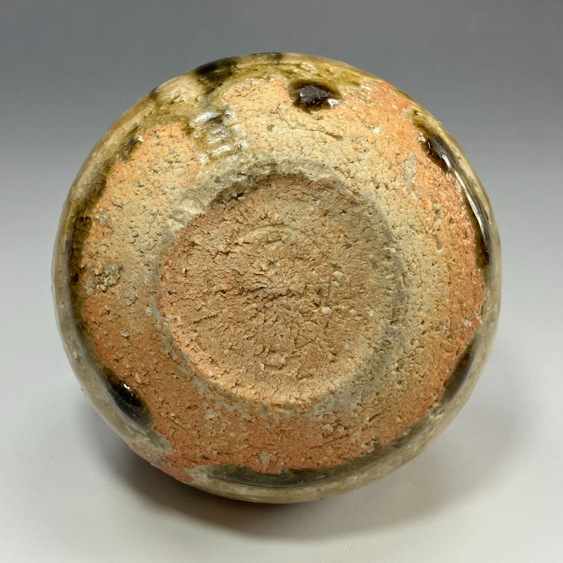 Horno Hironaga, Dohei Tsuboshima, pequeño jarrón de esmalte fluido