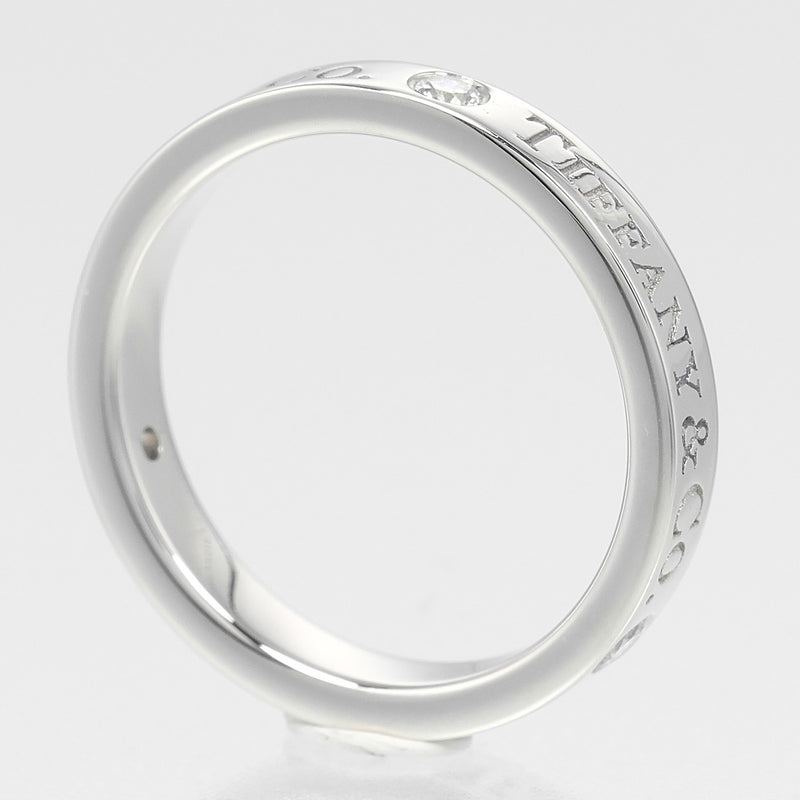 TIFFANY&Co.】ティファニー フラットバンド リング・指輪 6.5号 