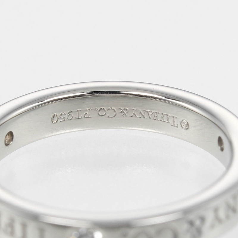 TIFFANY&Co.】ティファニー フラットバンド リング・指輪 6.5号 