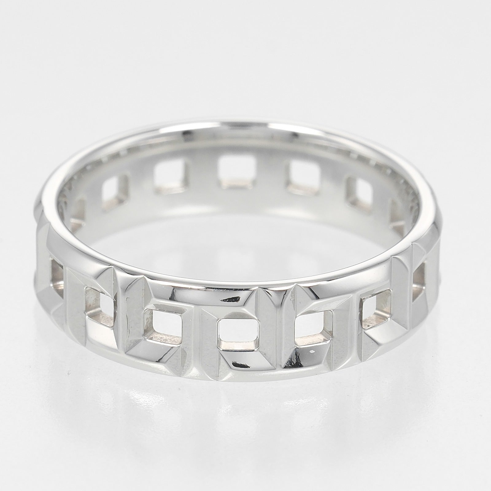 TIFFANY&Co.】ティファニー Tトゥルー ワイド リング・指輪 15号
