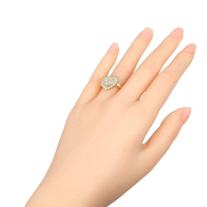 【Chopard】ショパール ハッピーダイヤモンド ハート リング・指輪
 8号