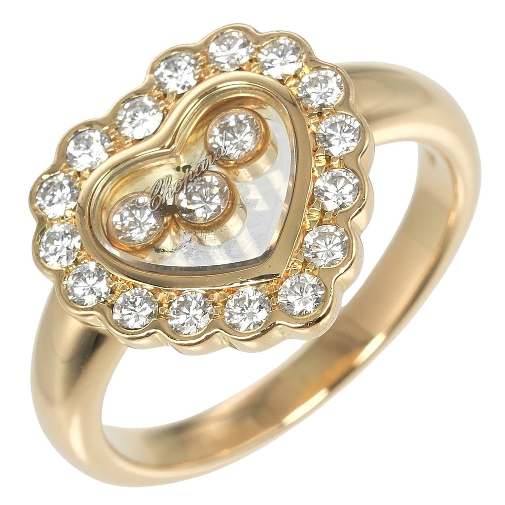 Chopard】ショパール ハッピーダイヤモンド ハート リング・指輪 10号
