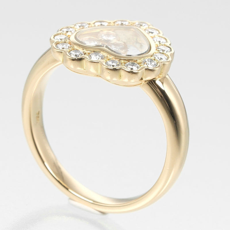 【Chopard】ショパール ハッピーダイヤモンド ハート リング・指輪
 8号