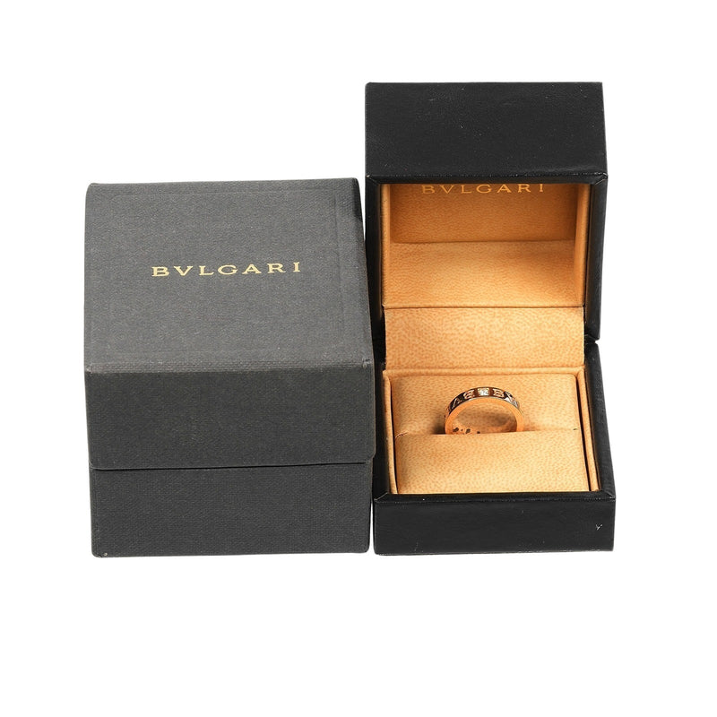 [BVLGARI] Anillo esencial Bvlgari B Zero One 
 N° 10.5