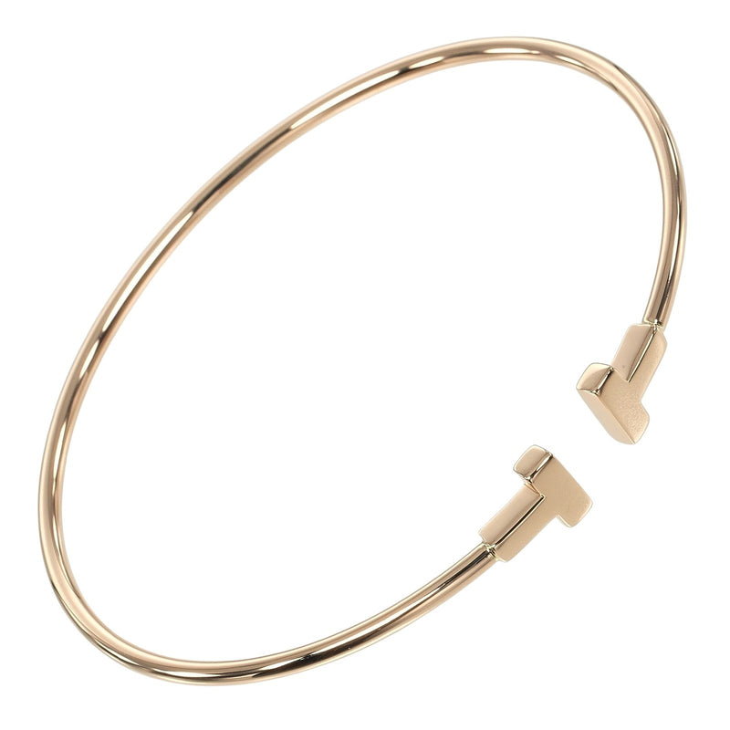 TIFFANY&Co.】ティファニー Tワイヤー ナロー ブレスレット