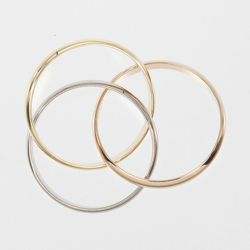 [CARTIER] Cartier Trinity Anillos/anillos 
 N° 13.5