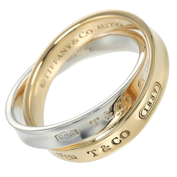 【TIFFANY&Co.】ティファニー 1837 インターロッキング リング・指輪
 10.5号