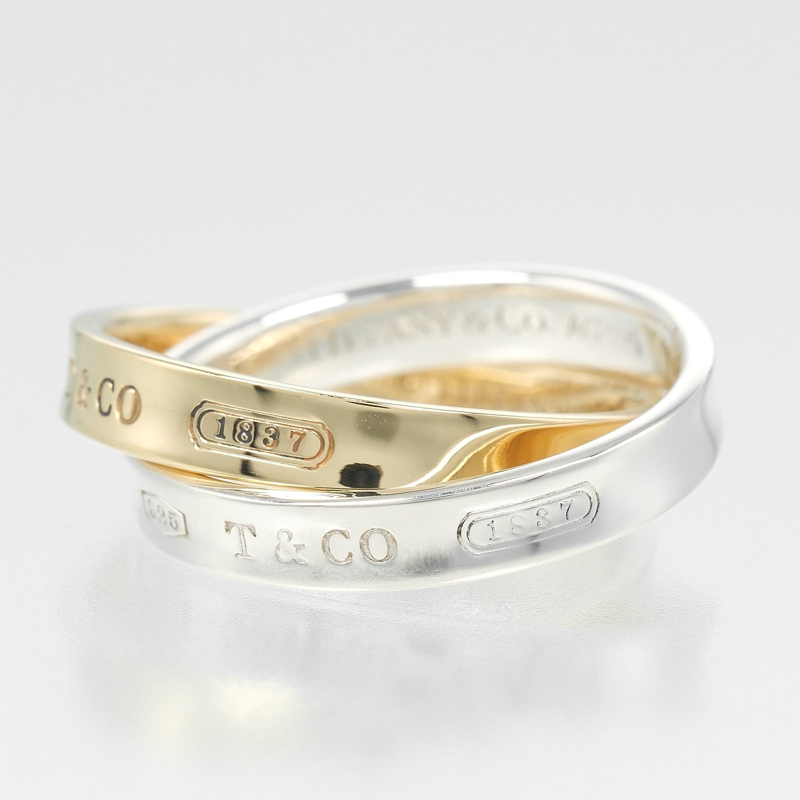 TIFFANY&Co.】ティファニー 1837 インターロッキング リング・指輪
