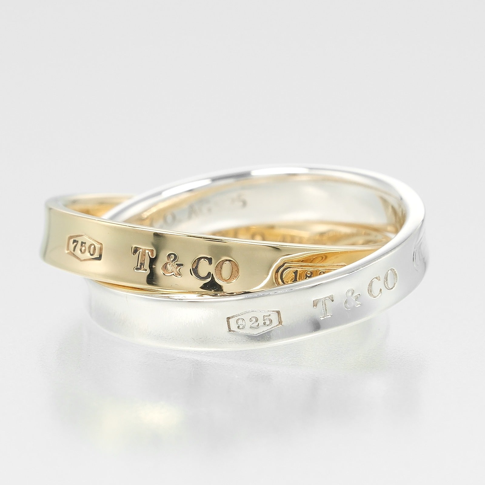 TIFFANY&Co.】ティファニー 1837 インターロッキング リング・指輪 