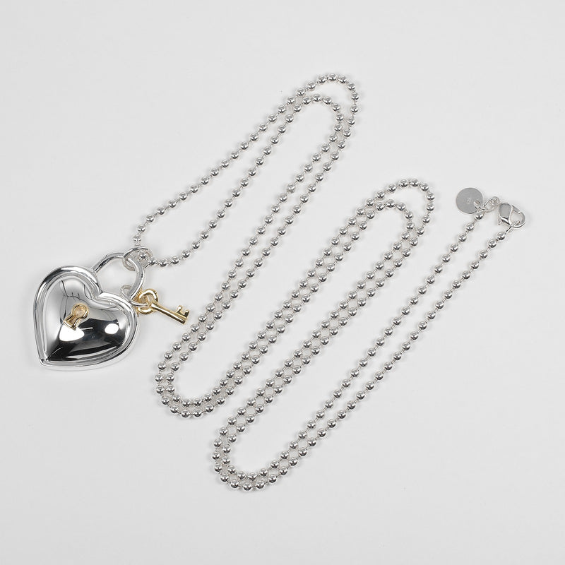 【TIFFANY&Co.】ティファニー ハートロック ネックレス