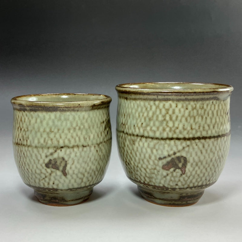人間国宝 島岡達三 造 象嵌夫婦湯呑 食器 – NISHIKINO VINTAGE KYOTO