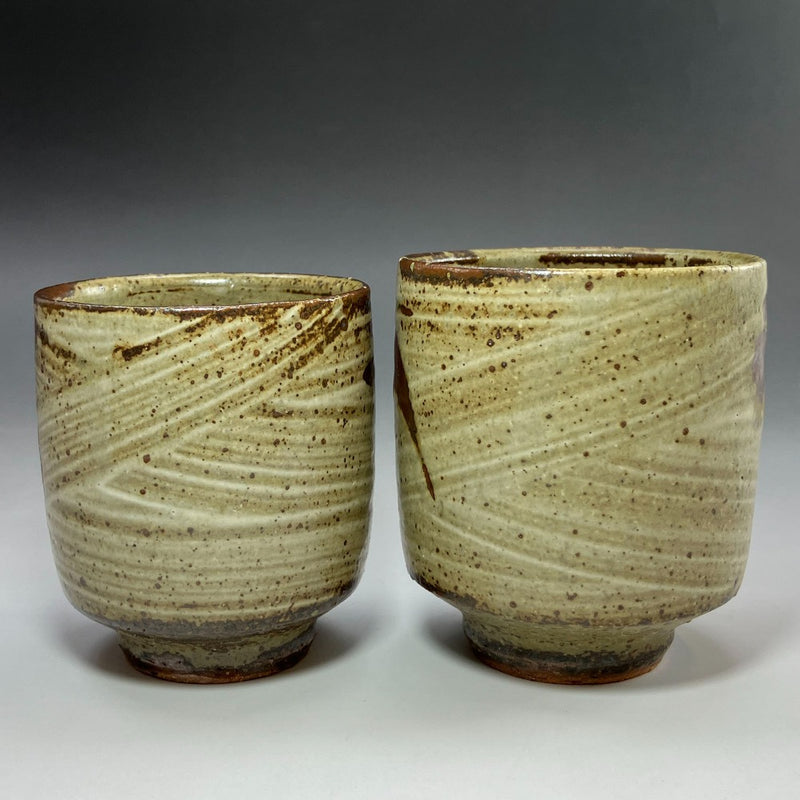 人間国宝 島岡達三 造 刷毛目夫婦湯呑 食器 – NISHIKINO VINTAGE KYOTO