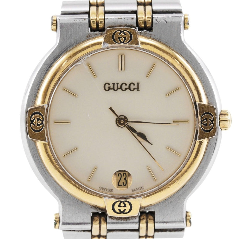 [GUCCI] Gucci Date Watch 
 9000M Quartz