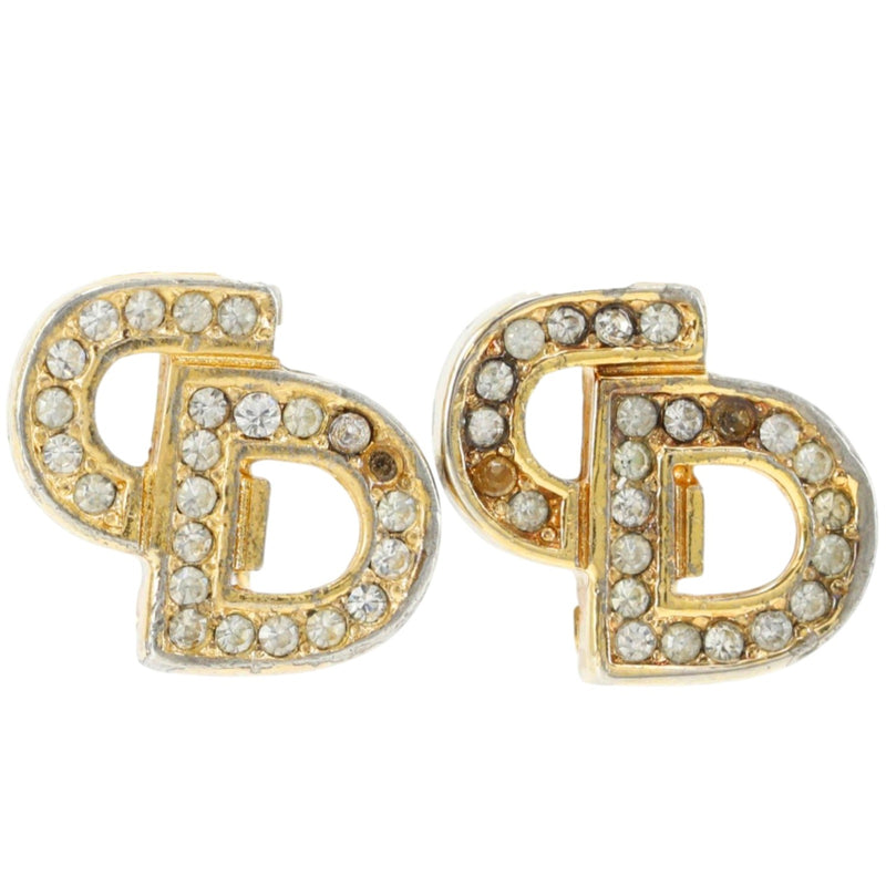 [Dior] Boucles d'oreilles logo Dior CD